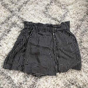 Mango checkered skort